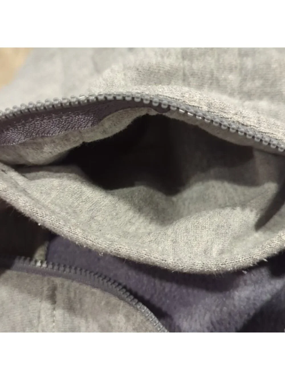 Lululemon Fleece Be True Crew Heathered Medium Grey